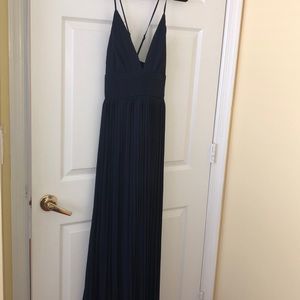 Lulus Navy Maxi Dress